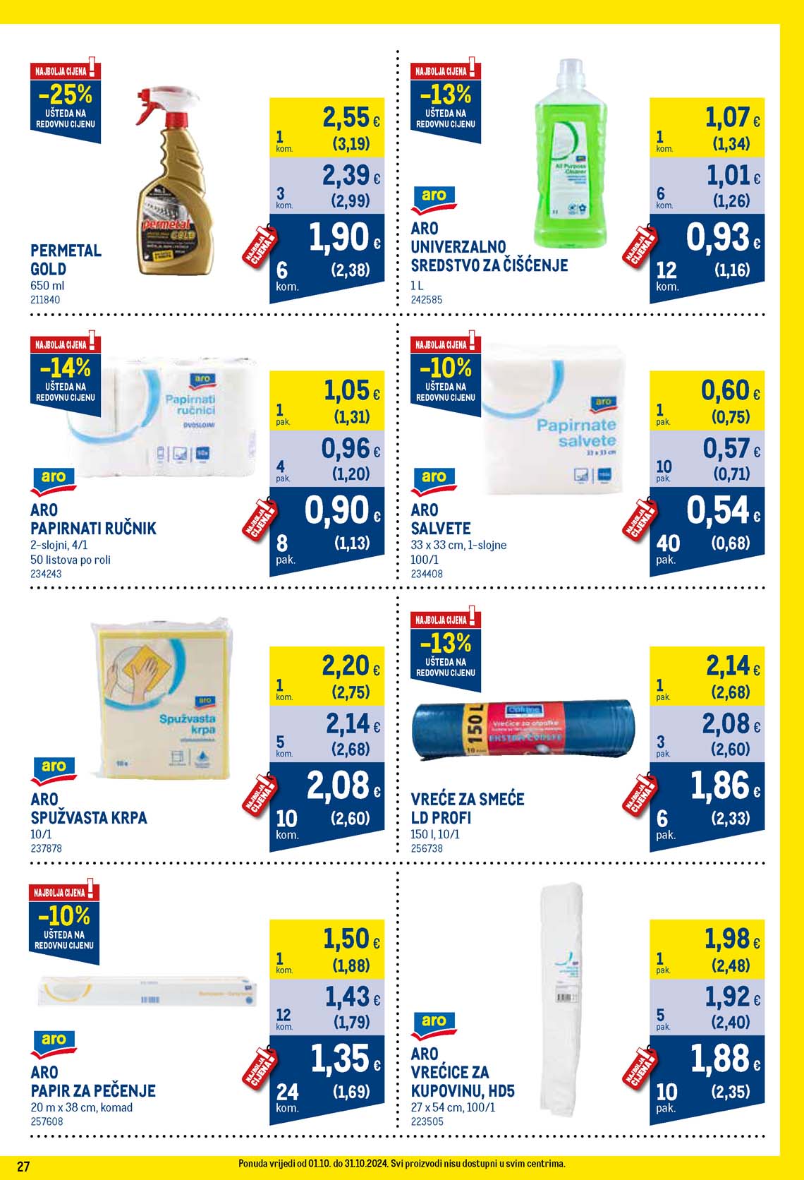 METRO AKCIJA - TEHNIKA SNIZENJE SNIZENJA  KATALOG AKCIJA